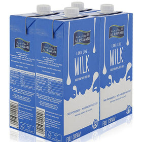 Milk Long Life Full Cream 1L x 4