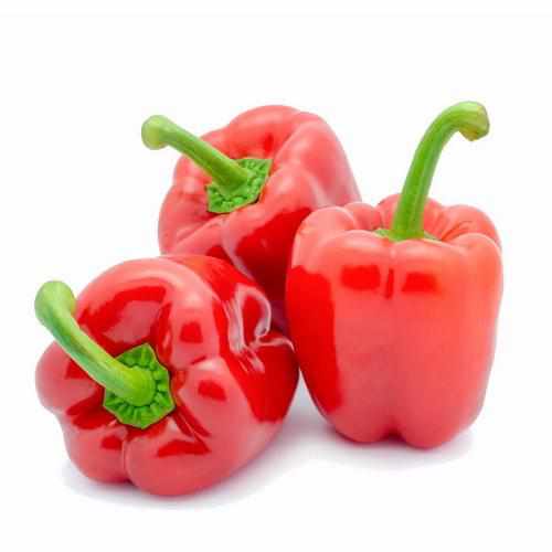Capsicum Red - Pack-Vegetables-GCC-0.5 kg-FruitsBox.ae