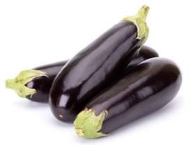 Organic Eggplant - 500 gm