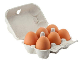 Eggs Brown 6 Pcs